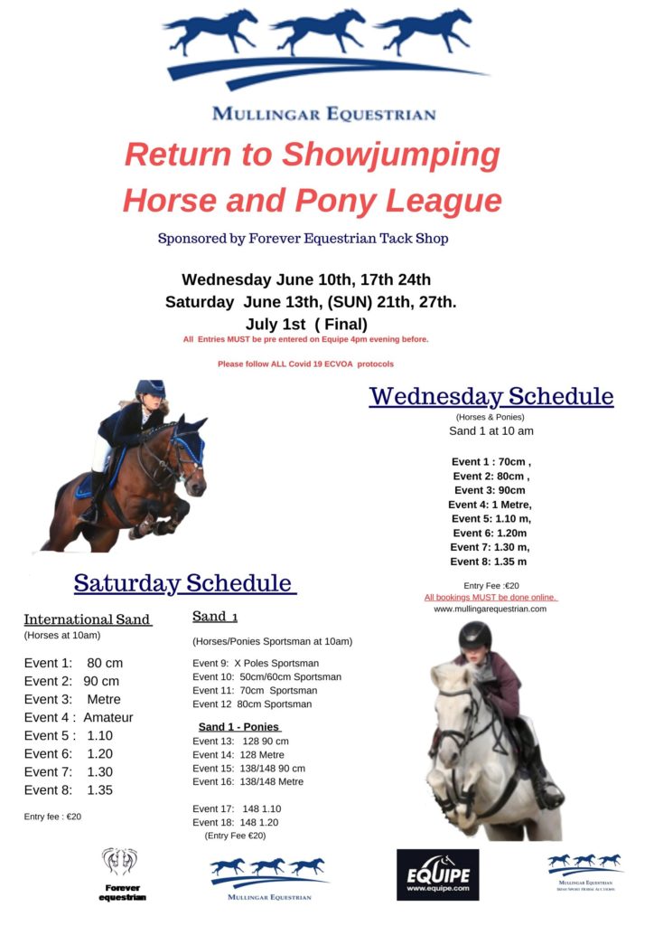 Return to Showjumping Horse & Pony League