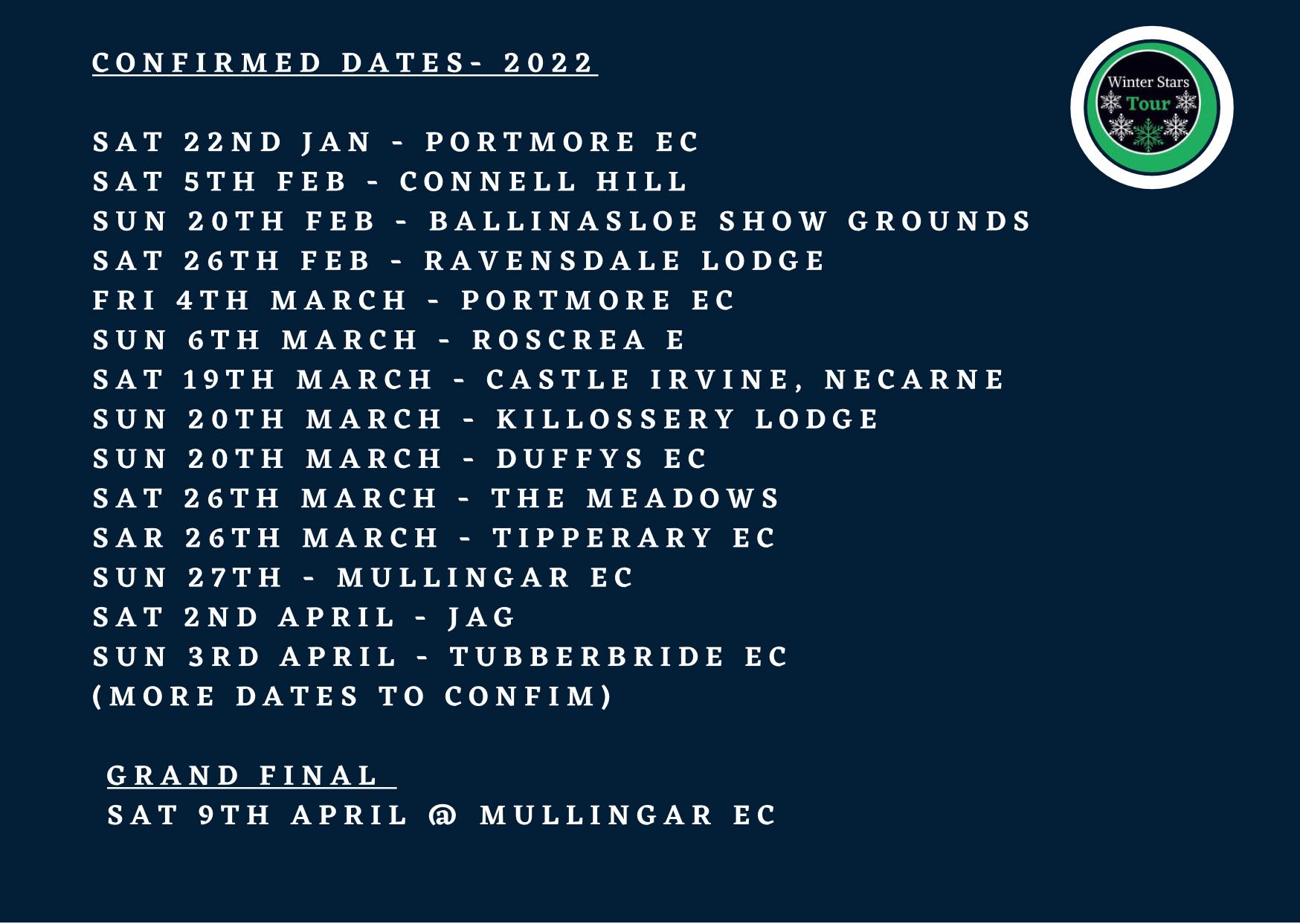 Winter Stars Tour – Connell Hill
