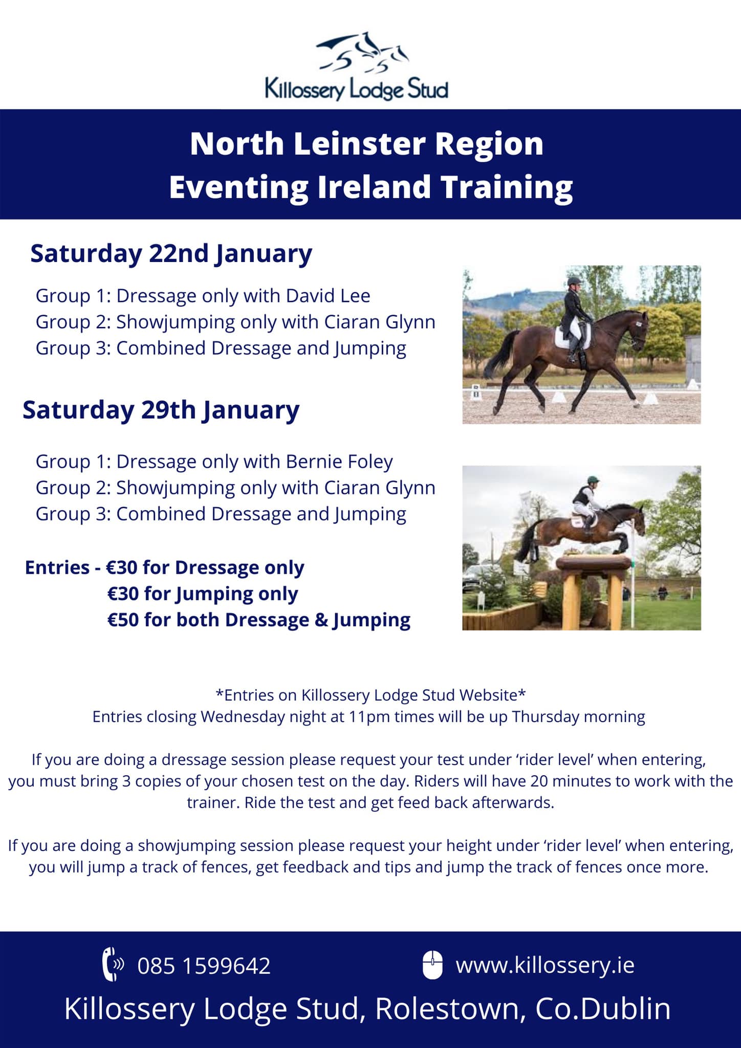 North Leinster Region – Eventing Ireland Training