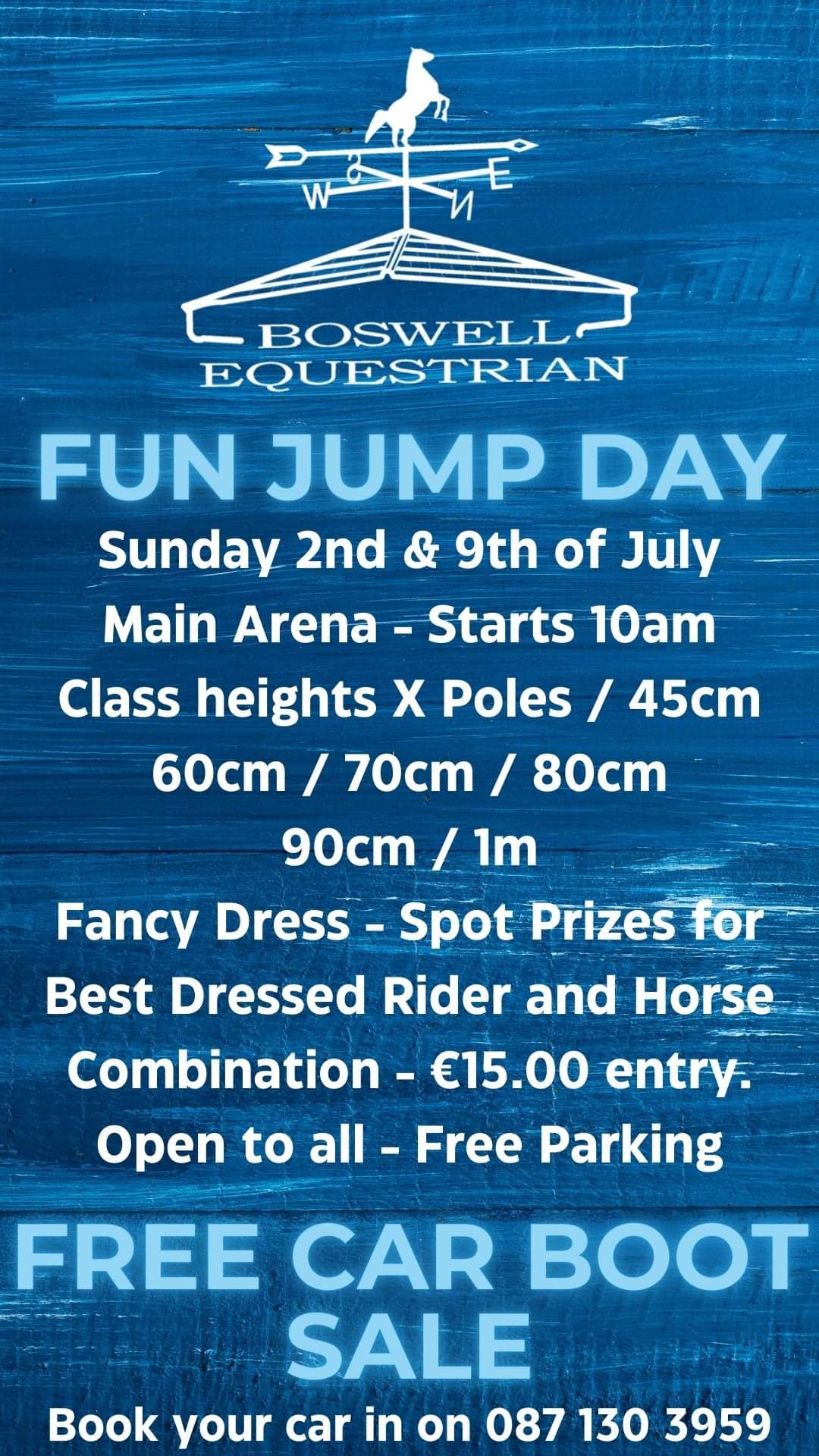 Fun Jump Day @ Boswell Equestrian