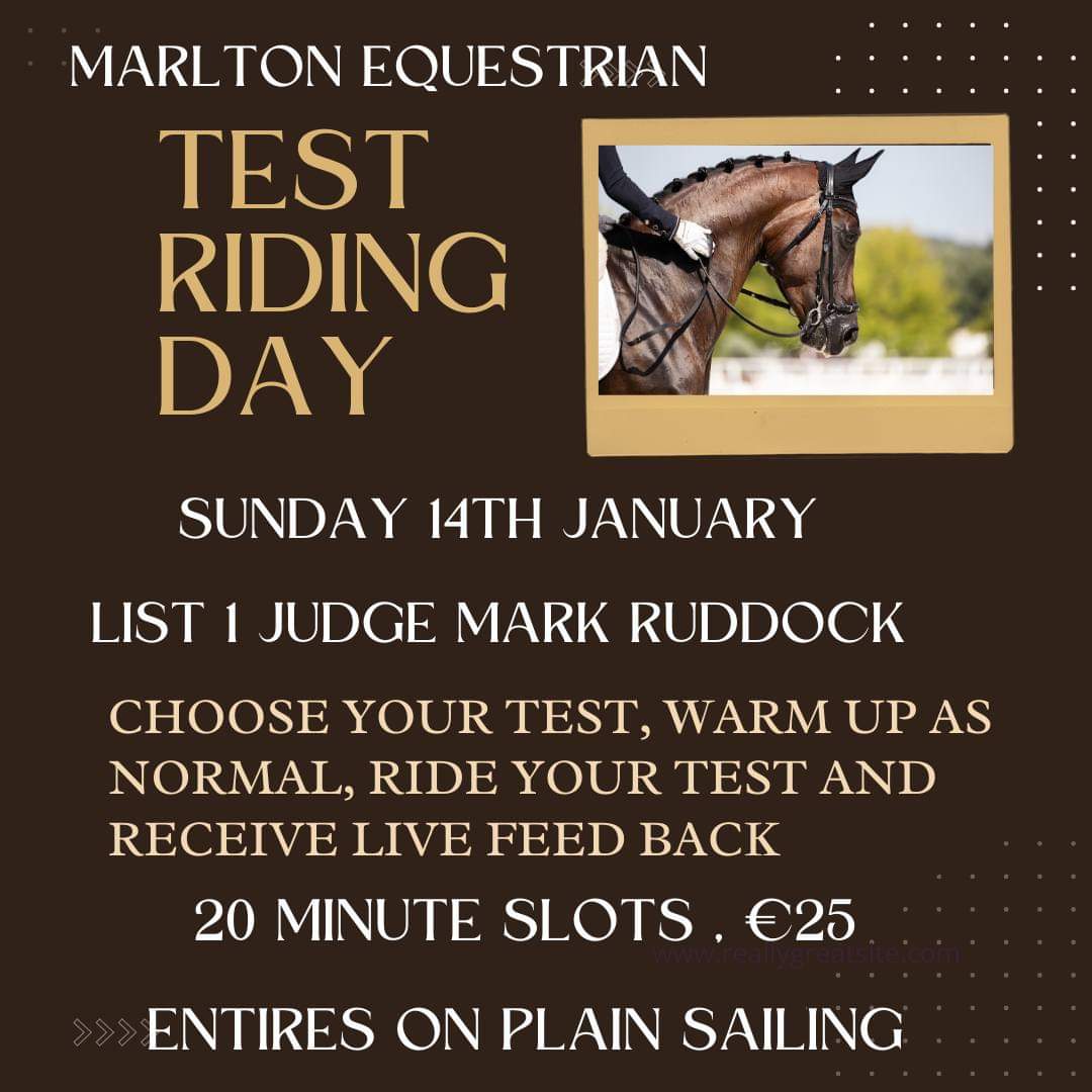 Test Your Riding with Mark Ruddock