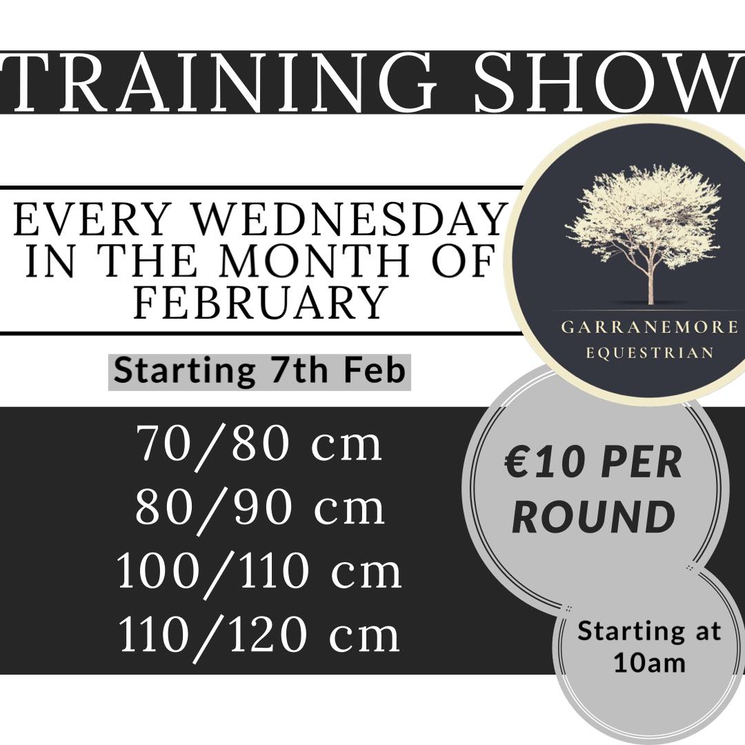 Wednesday Training Shows at Garranemore